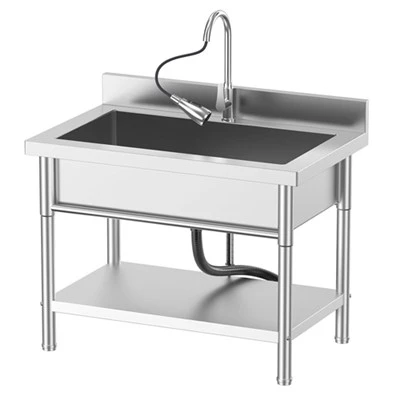 Nerūdijančio plieno laisvai pastatoma kriauklė